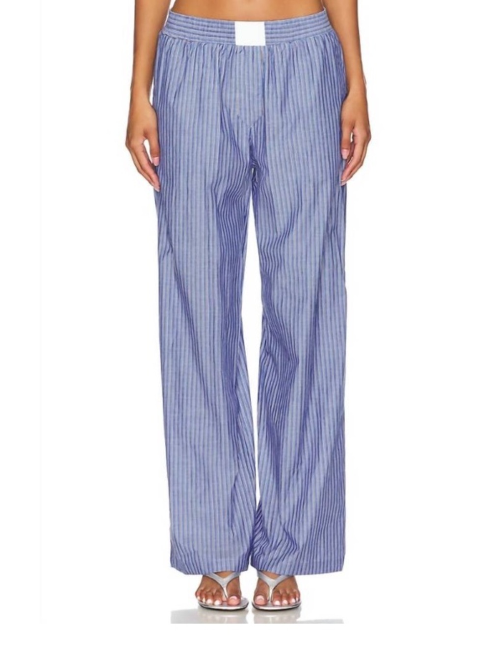 Lioness Blue Stripe Wide Leg Pants